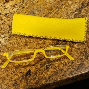 Sunshine Yellow Reading Glasses